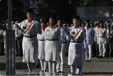 Paskibra Unit 201 SMKN 1 Makassar